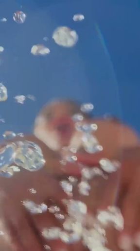 Monika Fox Swims Naked In Ocean, Have A Quick Blowjob To Captain Of Yacht Right In Cabin &amp; He Cum In Her Mouth   Clip 1