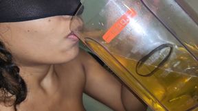 Drink 1 Liter of Piss From the Blender at Once