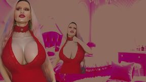 Bimbo Lip Gloss - My Shiny Mouth and Perfect Face Turn You into a Dumb, Sissy Doll ASMR Findom JOI clip by FinDom Goaldigger