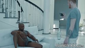 Cute gay ginger rimmed and anally fucked by monster BBC