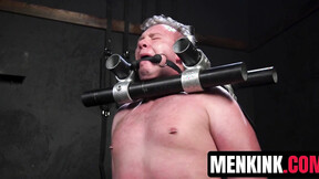 Gagged Grayson Frost bound & dominated by kinky Alex Killian