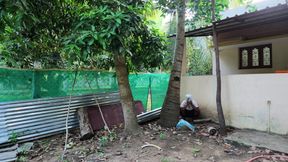 Neighbour and bathing aunty