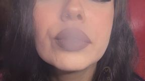 Don't come any closer unless you want me blowing smoke in your face