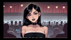 My New Girlfriend [ Taboo Hentai Game ] Ep.40 Goth Girl Blowbang in the Toilet!