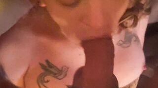 Salami Hungary POINT OF VIEW Wondrous Transgender Jade Jameson TRANSSEXUAL Can't get enough gargling this immense pecker