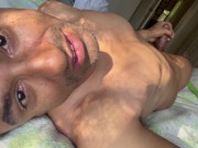 Holding the camera so you can watch while I masturbate