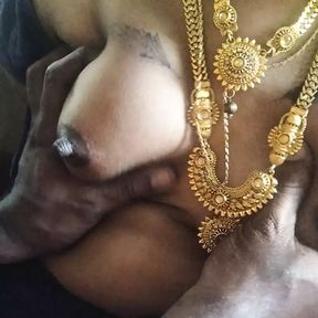 Tamil couple boobs sucking in erotic