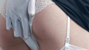 Femboyish: Blonde Bombshell's Bareback Buck Blast