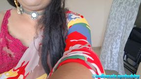 Red Saree Fun MILF Cougar Hotwife
