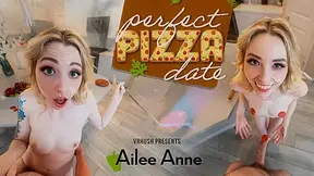 Perfect Pizza Date - Blonde Darling Hardcore VR Porn
