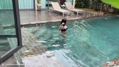 Housewife Gets Naughty with Horny Pool Boy