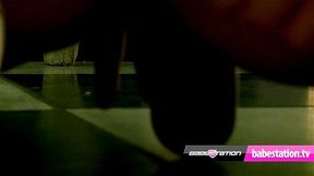 blonde leah and tina lesbian anal sex in nightclub toilet