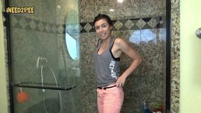 nikki next loves wetting her tight pants omorashi