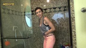 nikki next loves wetting her tight pants omorashi