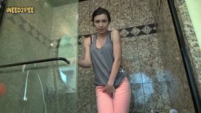 nikki next loves wetting her tight pants omorashi