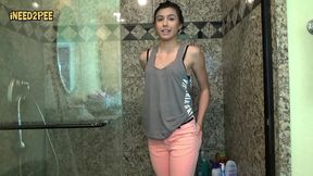nikki next loves wetting her tight pants omorashi
