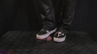 Your Mistress Heard You Hate Vans - Cock Balls Crush Trample, Shoejob, CBT, Trampling, Bootjob