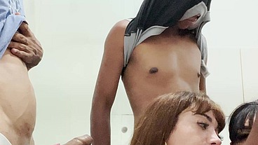Priscila Araújo e Elizabeth Goes realizam o maior sonho de todos os putos