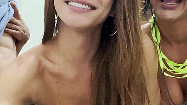 Priscila Araújo e Elizabeth Goes realizam o maior sonho de todos os putos