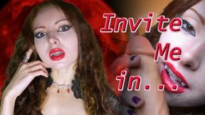 Invite Me in - Mental Domination, Vampire, Gothic Fetish 720p mp4