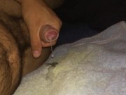 Huge cumshot slow motion