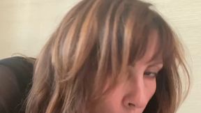 Blowjob + masturbate toys