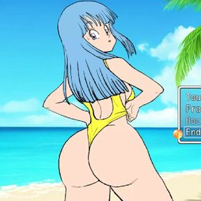 Kamesutra Dbz Erogame 135 Tight Swimsuit by Benjojo2nd