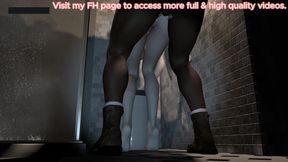 The Girl with the Booty Buffer- 3D Animation Hentai