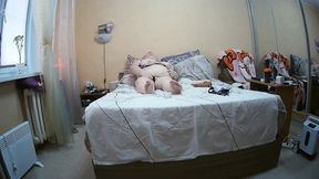 My wife masturbates her meaty pussy in the evenings and rubs her big tits