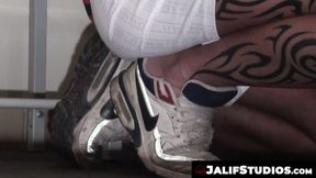 ”Cyril Bigdick gives his gym buddy hard & deep pounding”