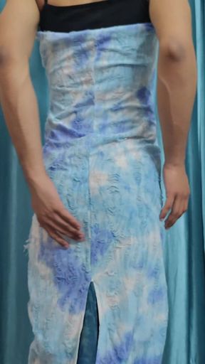 Sexy Indian Crossy Streching Tight Ass