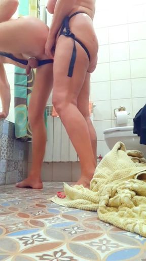 Emotional moment from &quot;Stepmom fucks me every day&quot;