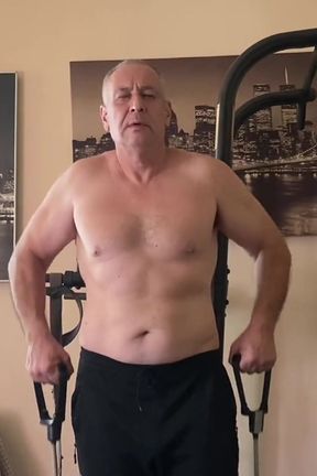 Working Out and Jerking off