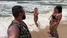 aventuras do casal mattos - entramos numa trilha pra chegar em uma praia e fazer aquela suruba em publico
