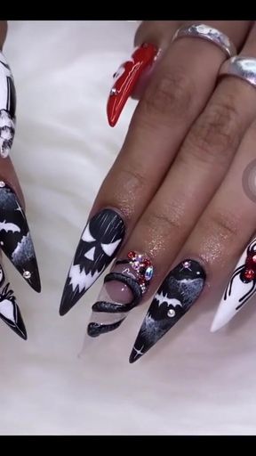 My New Halloween Nails ‍