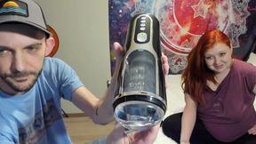 Foreglad Fenian automatic masturbator unboxing
