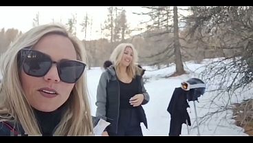 Vid&eacute_o de fou ! On r&eacute_serve un moniteur de ski avec ma copine maddy keys et lui propose de le sucer sur les piste. D&Eacute_FI DE DINGUE!