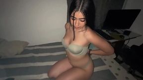 POV sex with a stranger who fucks a Colombian slut