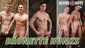 Sexy Brunette Hunks Scenes ft Brandon Anderson, Roman Todd