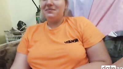 Chubby stepsister gets bonked by her horny stepbrother at home