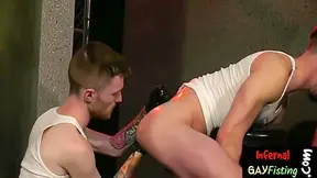 Boy Sub Gets Backside Wrecked By Fisting