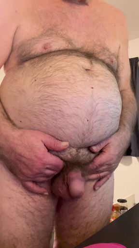 Furry Hairy Coach Karl on Live Cam 7107