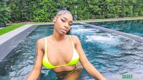 ”Jaymee Green flaunts her assets in a new bikini”