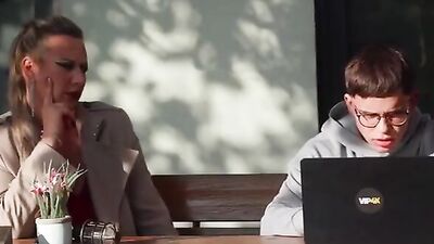 Watch Kathy Deep's mature pussy get a cumshot in this steamy milf pornstar scene