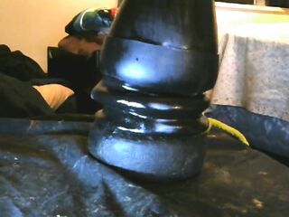 large buttplug play