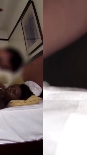 Her broke HUSBAND kept promising America for years... I gave this BUSTY BLACK MILF the real taste   Clip 2