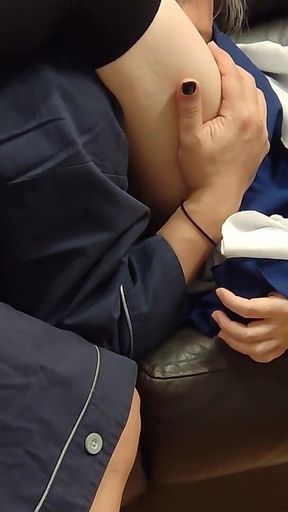 I Want to Make Out with a Cute Cosplay Girl on the Sofa, I Want to Penetrate Her From Behind and Cum Inside Her