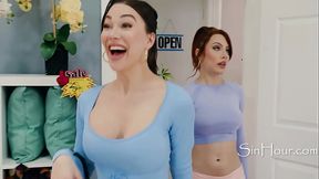 Trans Couple Spitroast Female Mattress Sales Woman Siri Dahl