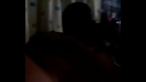 Neg&atilde_o chupando meu cuzinho/ Black Guy licking my ass