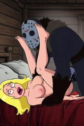 Student Girl Enjoys Sex in an Camp. Cartoon Horror Parody